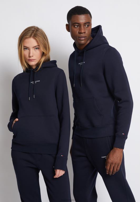 سماء الصحراء Tommy Hilfiger هوديي بشعار الماركة 446447191