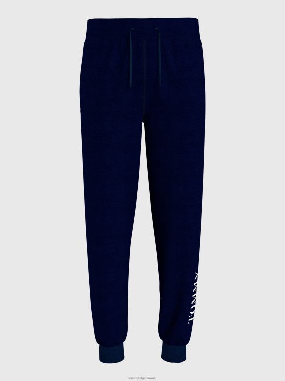 سماء الصحراء Tommy Hilfiger بنطال رياضي برباط وشعار فائق النعومة 44644721