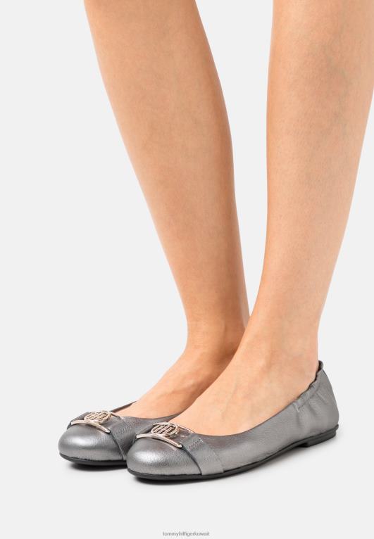 فضة Tommy Hilfiger مضخات الباليه الأساسية الاحتفالية 446447226