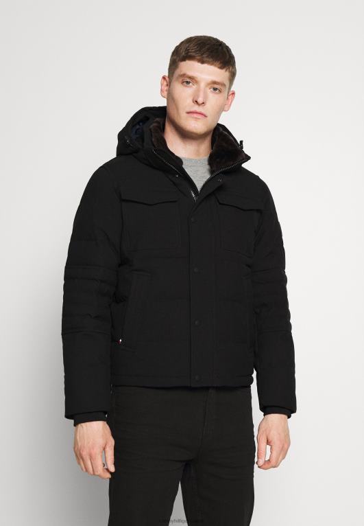 أسود Tommy Hilfiger سترة روكي متعددة الاستخدامات 446447229