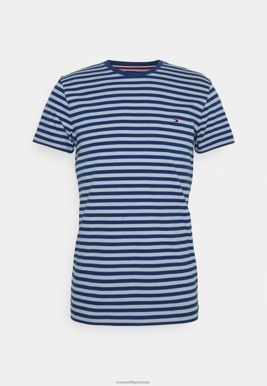 الشفق النيلي / الفجر الأزرق Tommy Hilfiger تي شيرت أساسي 446447264