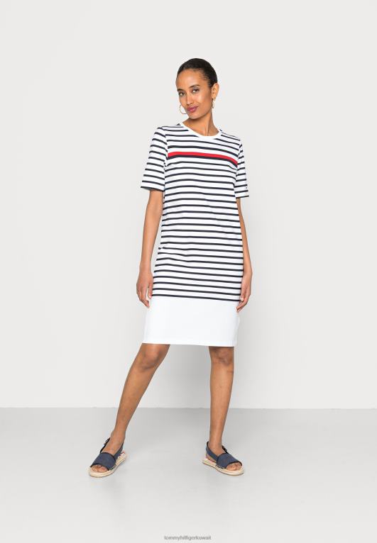 مهندسة Tommy Hilfiger فستان جيرسي قصير 446447273