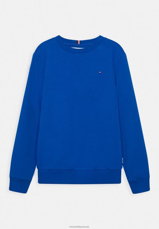 الكوبالت Tommy Hilfiger البلوز الصلبة للجنسين 446447274