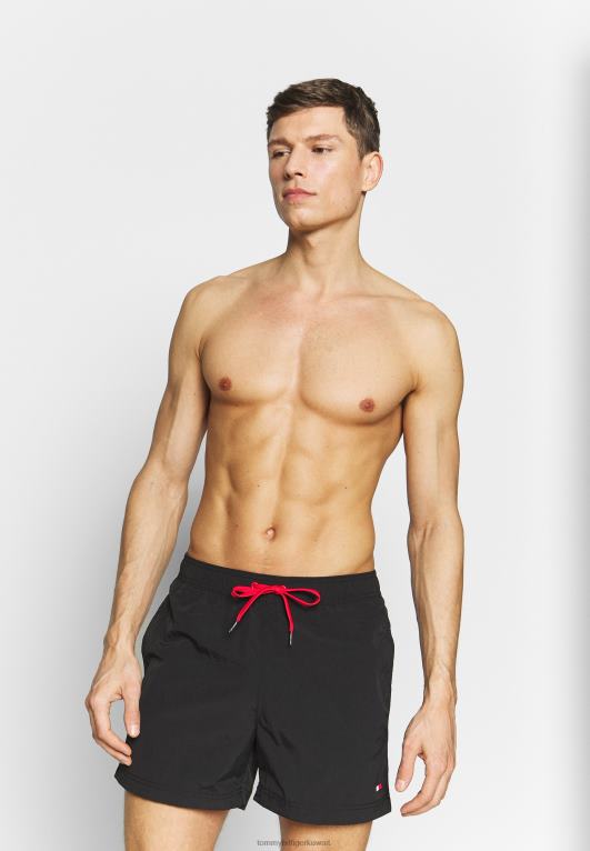 أسود Tommy Hilfiger شورت السباحة 446447278