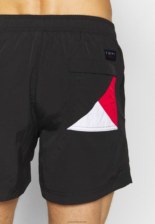 أسود Tommy Hilfiger شورت السباحة 446447278