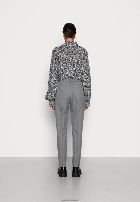 هيذر رمادي فاتح Tommy Hilfiger سحب مدبب على السراويل 446447287