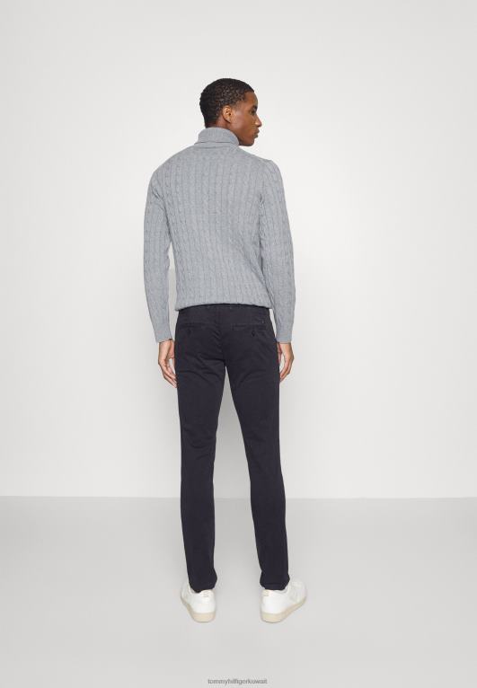 أسود Tommy Hilfiger بليكر الساتان بناطيل سبور 446447302