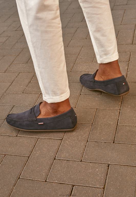 أزرق Tommy Hilfiger الأخفاف الكلاسيكية بيني متعطل 446447311