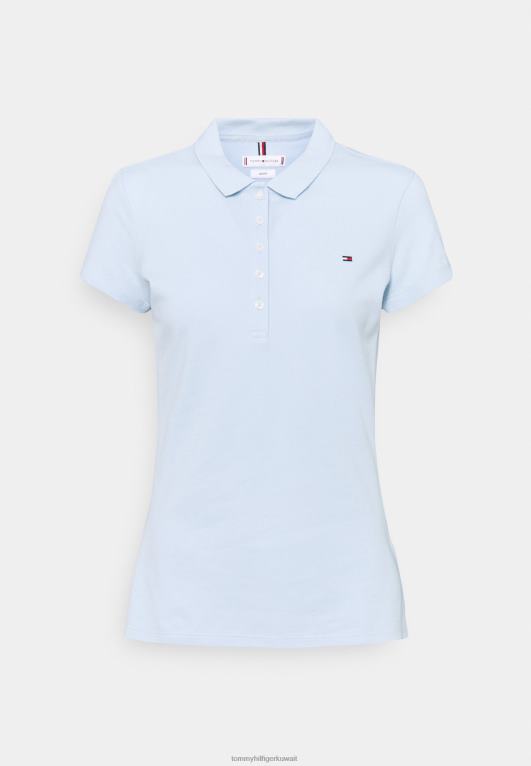 أزرق Tommy Hilfiger قميص بولو بأكمام قصيرة 446447313