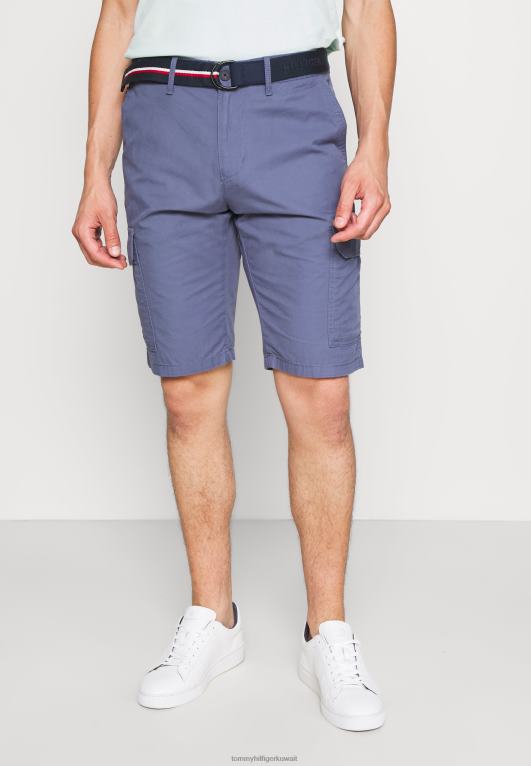 النيلي الباهت Tommy Hilfiger جون حزام البضائع السراويل 446447318