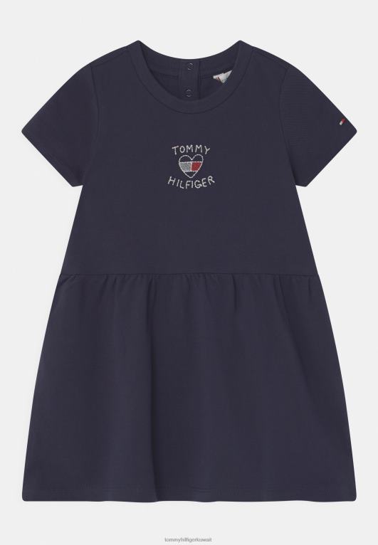 البحرية الشفق Tommy Hilfiger فستان علم القلب فستان اليوم 446447323