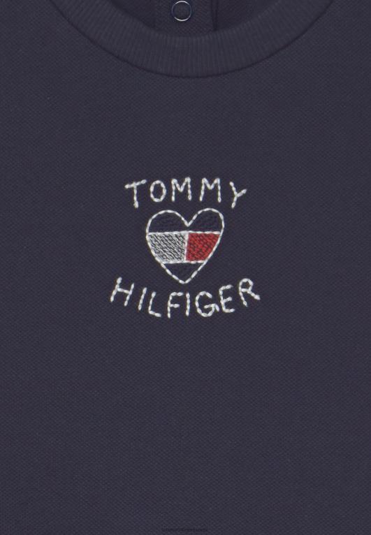 البحرية الشفق Tommy Hilfiger فستان علم القلب فستان اليوم 446447323