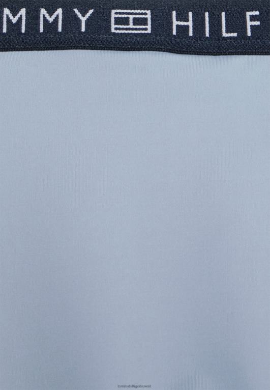 الفجر الأزرق Tommy Hilfiger ربطة عنق جانبية على الجزء السفلي من البكيني 446447356