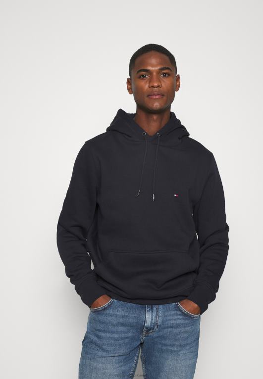 أزرق Tommy Hilfiger هوديي هودي العلم الأساسي 446447360