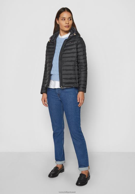 أسود Tommy Hilfiger التراث أسفل سترة 446447381