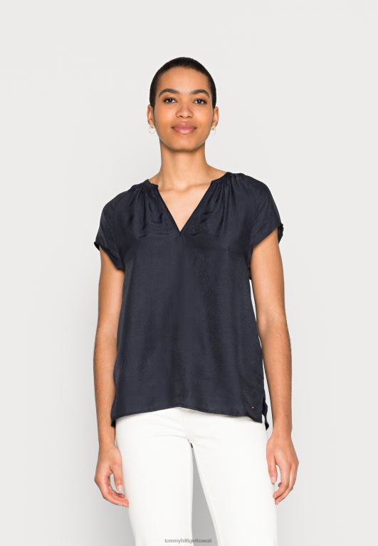 سماء الصحراء Tommy Hilfiger بلوزة جاكار 446447388