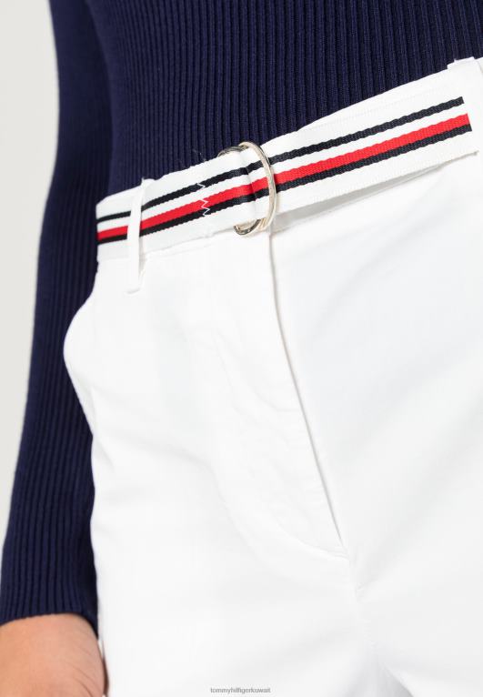 البصرية الأبيض Tommy Hilfiger هايلي بانت تشينو 446447409