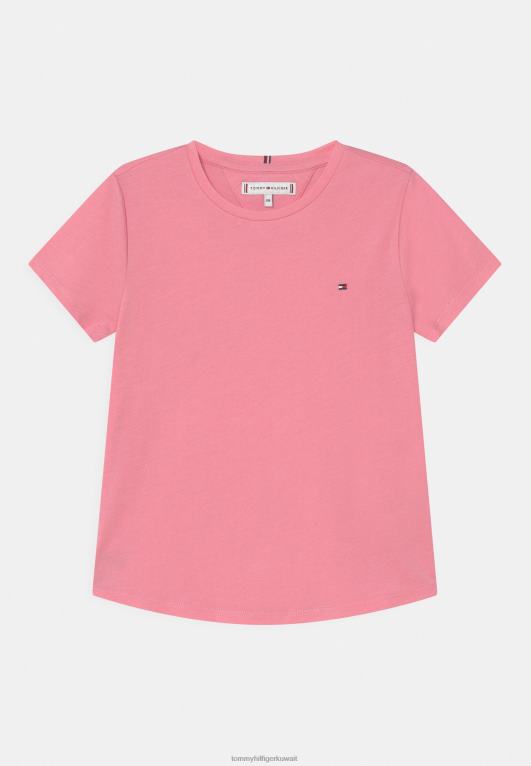 الوردي الطازج Tommy Hilfiger قميص أساسي أساسي 446447415