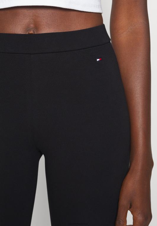 أسود Tommy Hilfiger سراويل طماق التراث 446447426