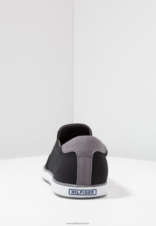 أسود Tommy Hilfiger حذاء سهل الارتداء باللون الأسود 446447492