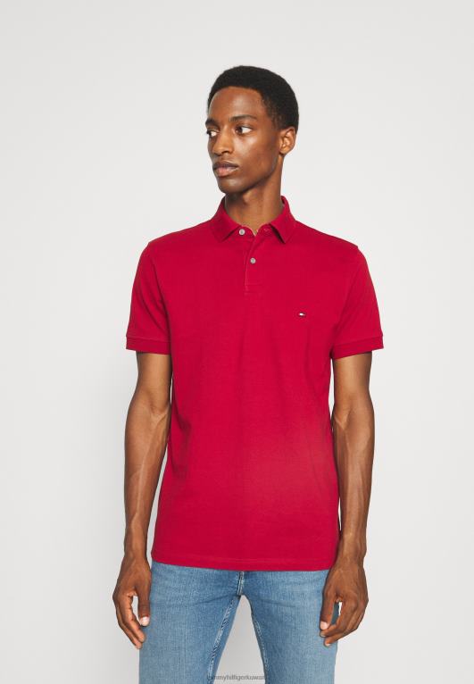 سباق القوارب الأحمر Tommy Hilfiger قميص بولو عادي 446447495