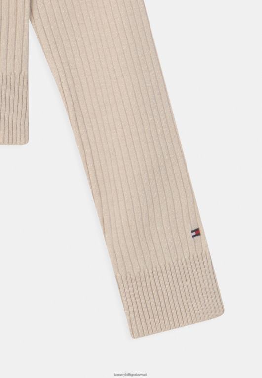 البيج الحجري Tommy Hilfiger سترة مريحة برقبة السلحفاة 446447511