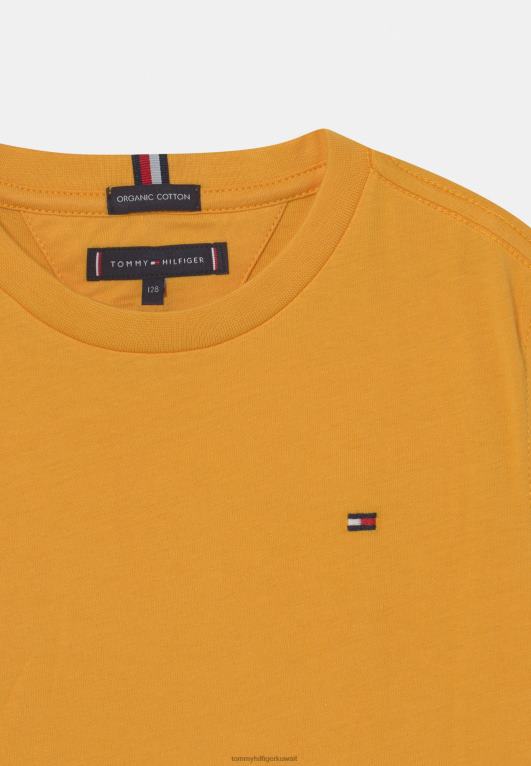 البراري الأصفر Tommy Hilfiger تي شيرت أساسي أساسي 446447515