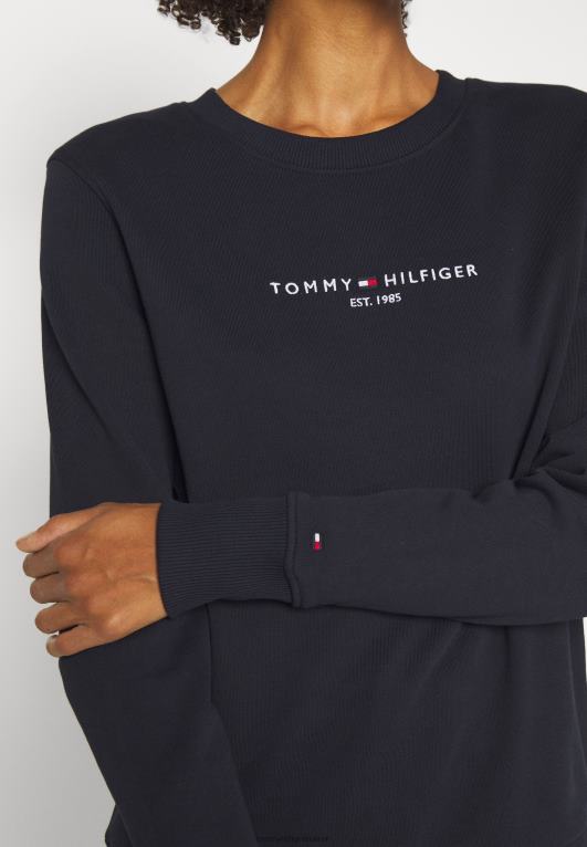أزرق غامق Tommy Hilfiger البلوز العادية 446447518