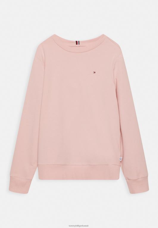 الظل الوردي Tommy Hilfiger البلوز الصلبة للجنسين 446447520