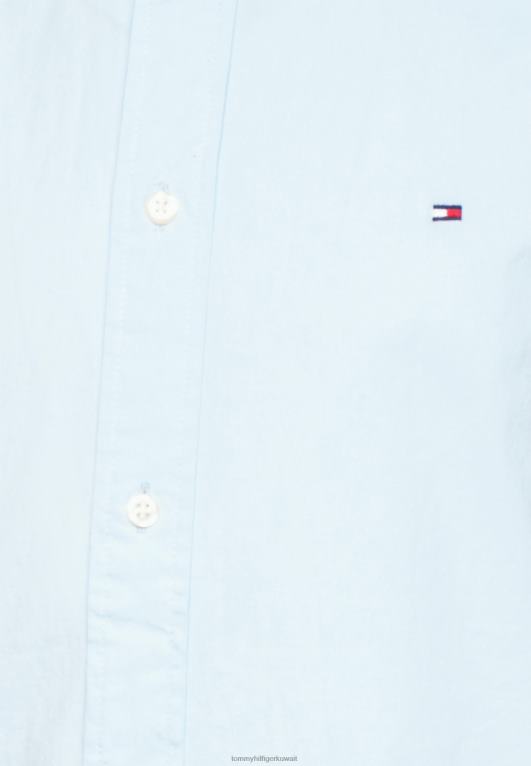 الأزرق الهادئ Tommy Hilfiger قميص مرن كلاسيكي 446447524