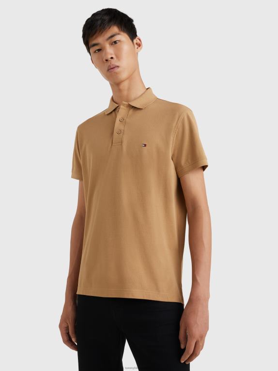 الكاكي الريف Tommy Hilfiger قميص بولو بقصة ضيقة 44644752