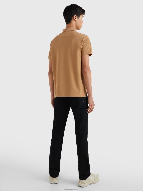 الكاكي الريف Tommy Hilfiger قميص بولو بقصة ضيقة 44644752