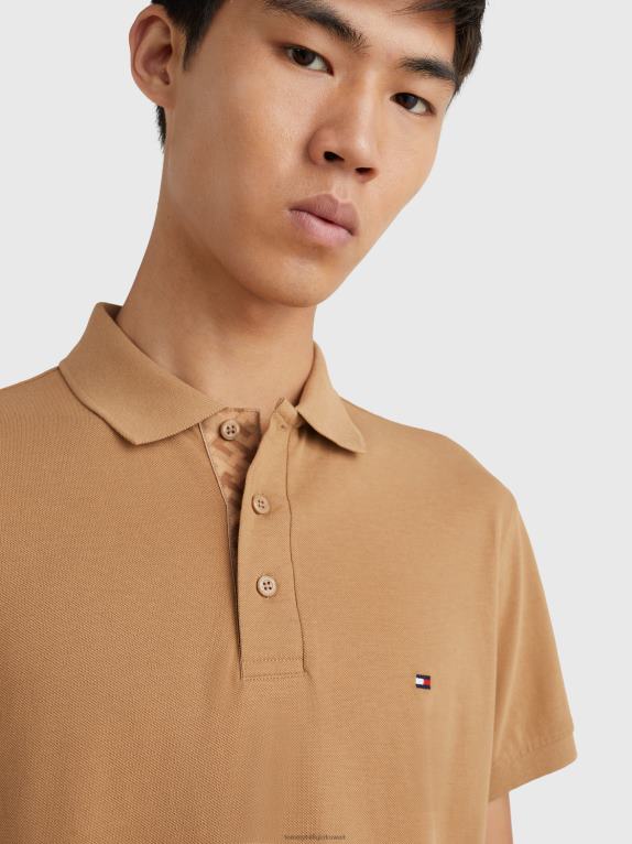 الكاكي الريف Tommy Hilfiger قميص بولو بقصة ضيقة 44644752