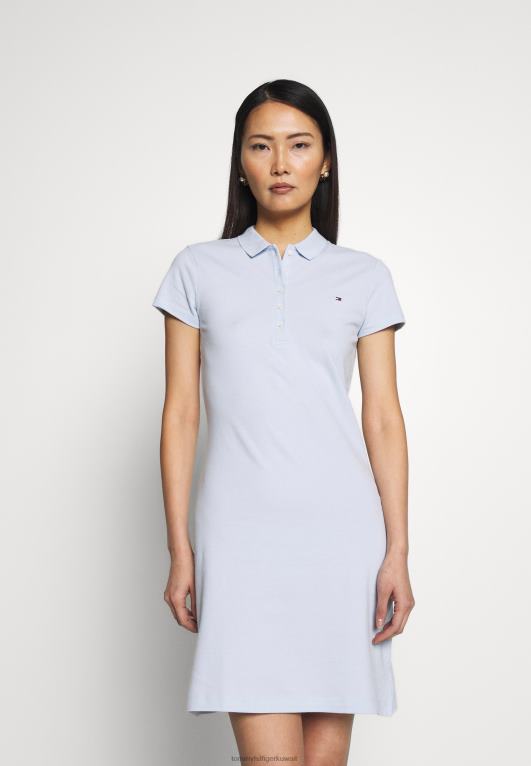 أزرق منسم Tommy Hilfiger فستان جيرسي فستان نحيف 446447536