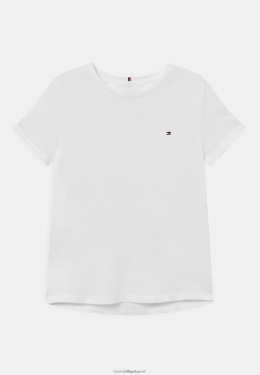 أبيض Tommy Hilfiger قميص أساسي أساسي 446447542