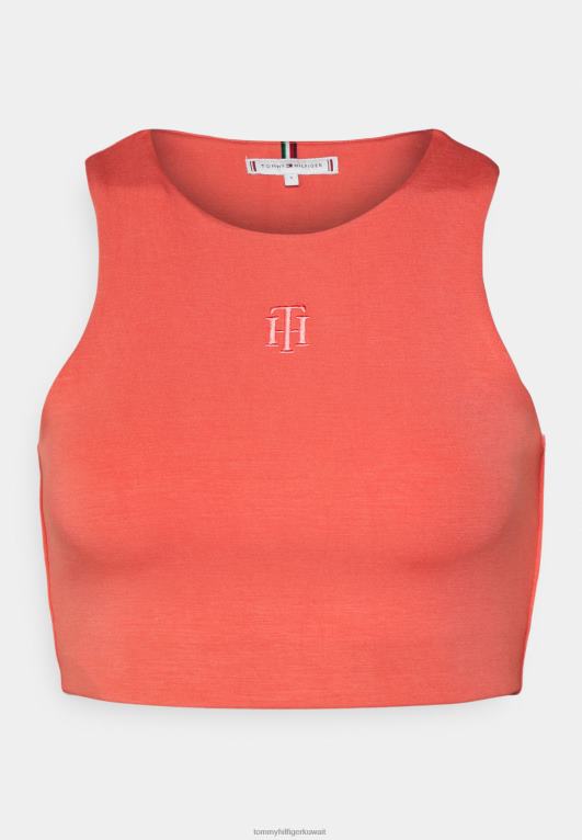 المرجان الكريستالي Tommy Hilfiger التعشيق أعلى الصدرية 446447549