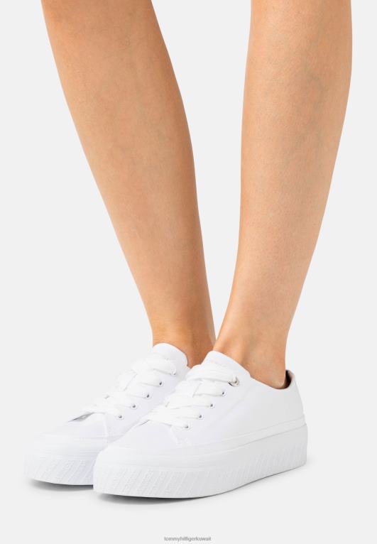 أبيض Tommy Hilfiger المدربين أحادية اللون 446447567