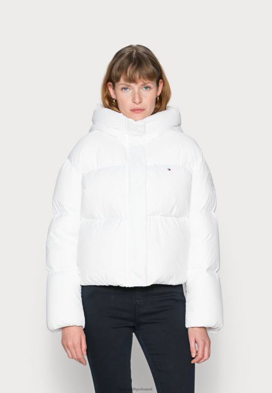 أبيض Tommy Hilfiger سترة منتفخة أسفل سترة 446447582