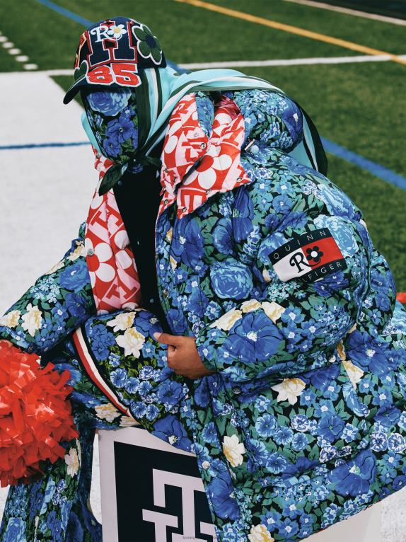 أزرق Tommy Hilfiger قبعة شارة ريتشارد كوين 44644759