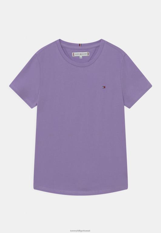 فيولا بنفسجية Tommy Hilfiger قميص أساسي أساسي 446447598