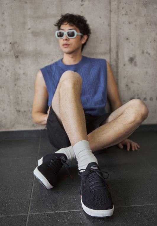 سماء الصحراء Tommy Hilfiger حذاء رياضي على شكل جورب مستدام 446447608