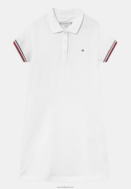 أبيض Tommy Hilfiger اللباس الأساسي لباس اليوم 446447609