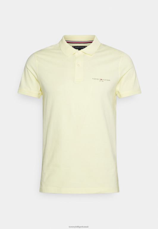 خلطة ليمون Tommy Hilfiger قميص بولو سليم نظيف 446447642