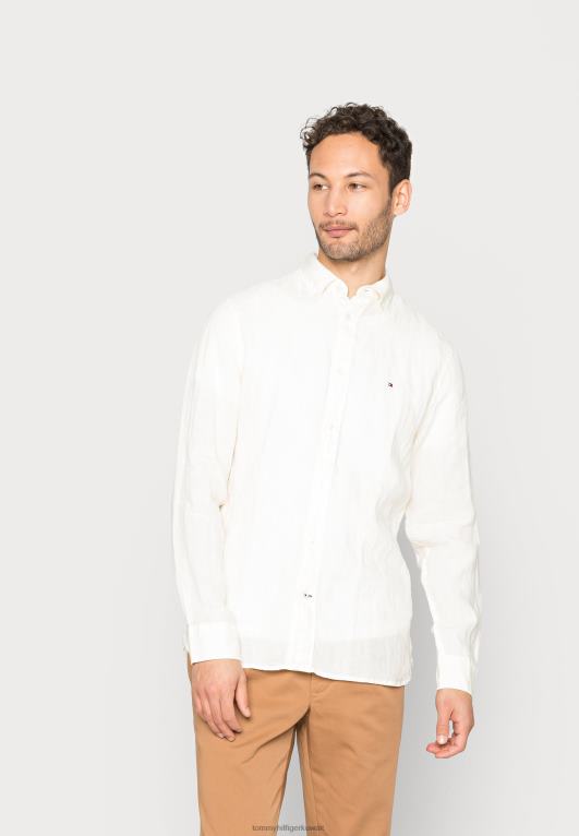 عاج Tommy Hilfiger قميص مصبوغ الصباغ 446447669