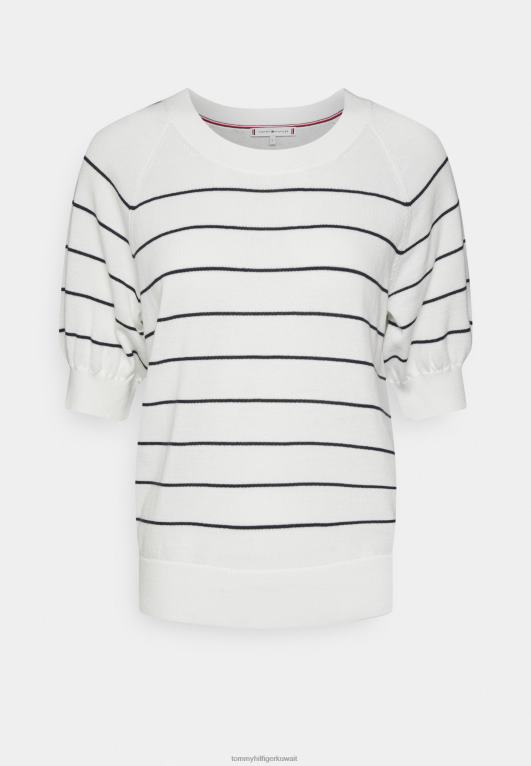 السماء الصحراوية Tommy Hilfiger تي شيرت أساسي مفتوح ناعم 446447673