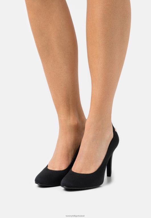 أسود Tommy Hilfiger الكعب الكلاسيكي الأساسي 446447685