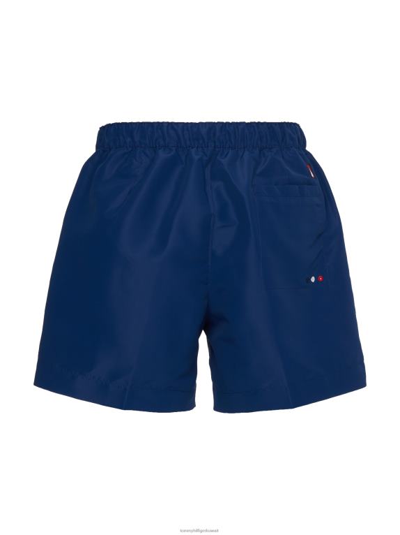 الشفق النيلي Tommy Hilfiger شورت سباحة متوسط ​​الطول ذو قصة عادية 44644768