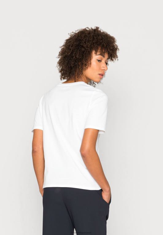 البصرية الأبيض Tommy Hilfiger تي شيرت بطبعة زهور عادية 446447696