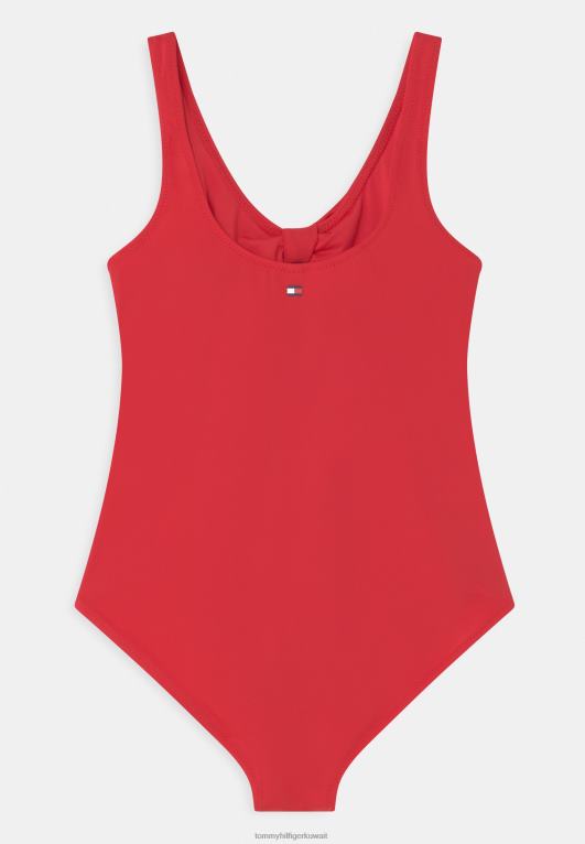 الأحمر الأساسي Tommy Hilfiger ملابس السباحة من قطعة واحدة 446447706