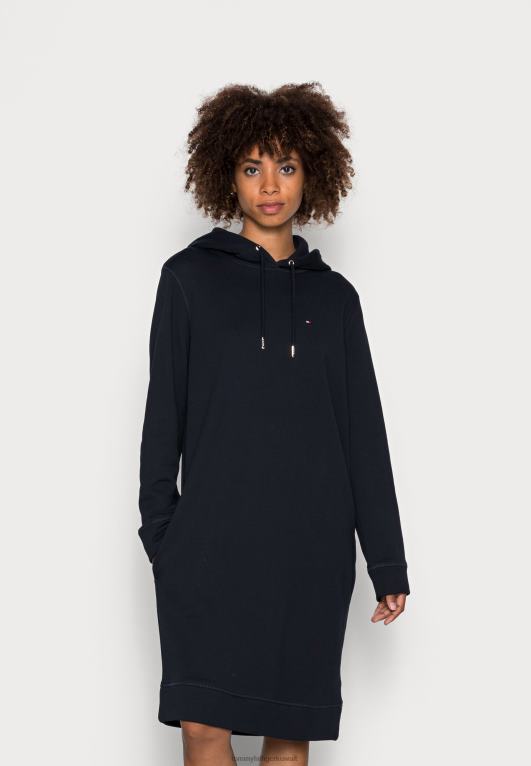 سماء الصحراء Tommy Hilfiger فستان هوديي عادي فستان نهاري 446447718